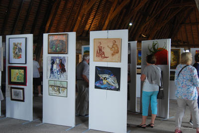 51ième exposition de peintures et sculptures au château de Duras