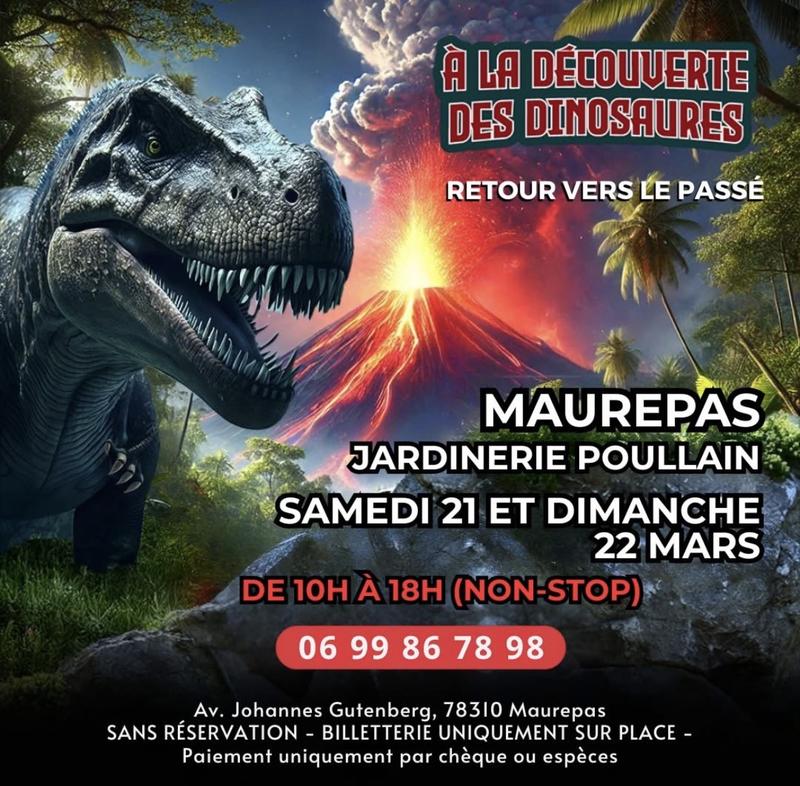 Exposition de dinosaures