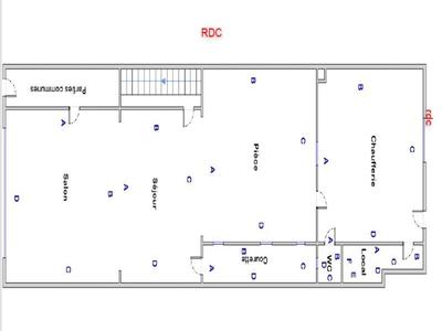 Maison - 75 m² - 3 pièces