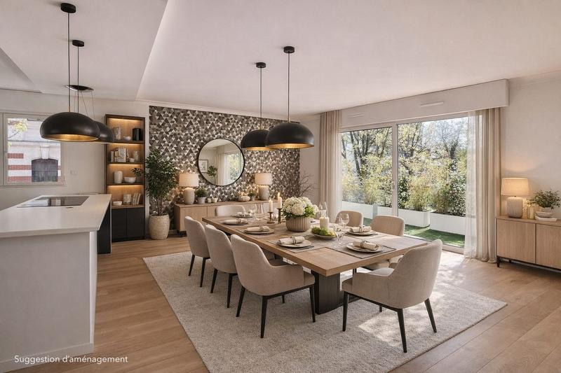 Appartement - 166 m² - 7 pièces