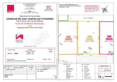Terrain constructible - 402 m²