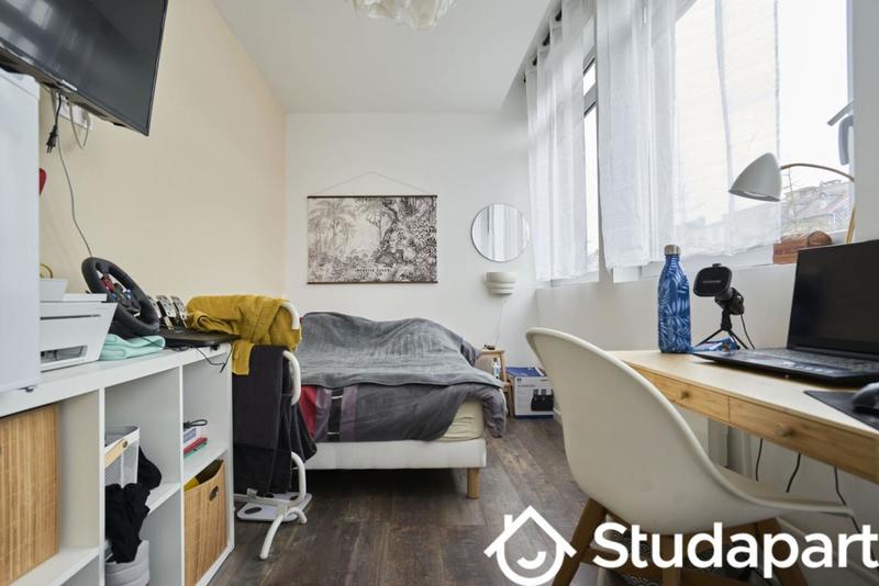 Chambre - 10 m² - 1 pièce