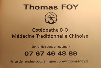 Thomas Foy Ostéopathe Do