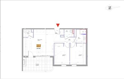 Appartement - 64 m² - 3 pièces