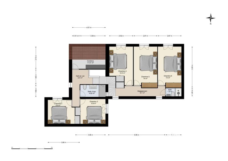 Maison - 163 m² - 7 pièces