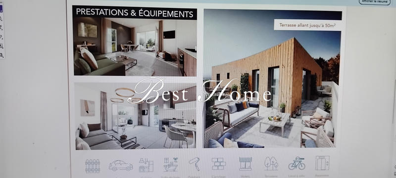 Appartement - 47 m² - 3 pièces