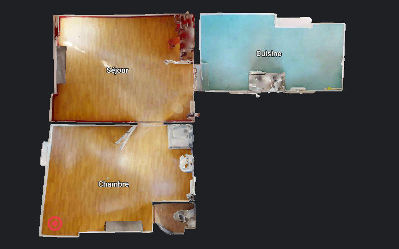 Appartement - 46 m² - 2 pièces