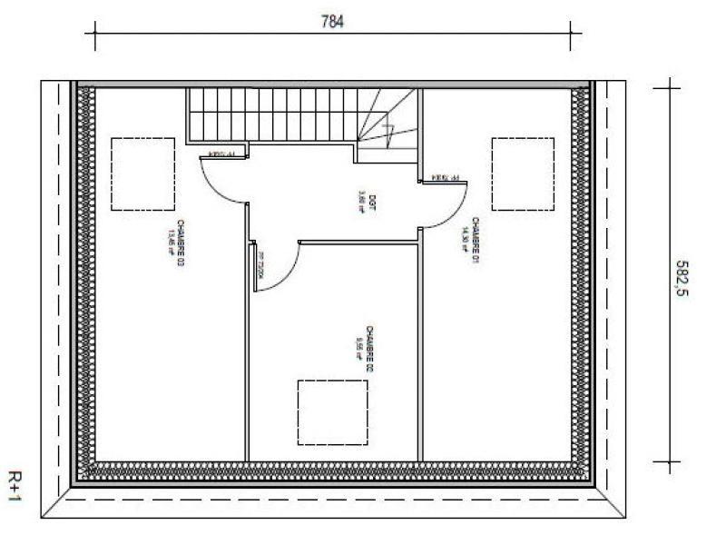 Appartement - 87 m² - 4 pièces