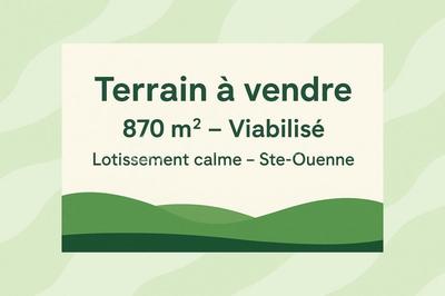 Terrain - 872 m²