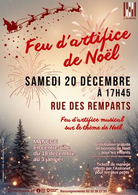 Noël 2025 : Feu d'artifice du Neubourg