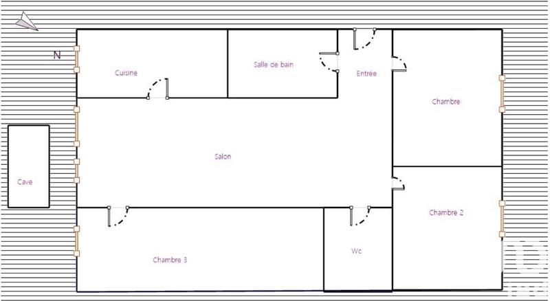 Appartement - 60 m² - 4 pièces