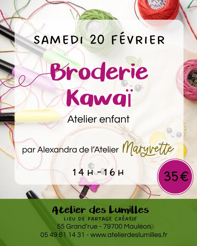 Atelier - Broderie Kawai