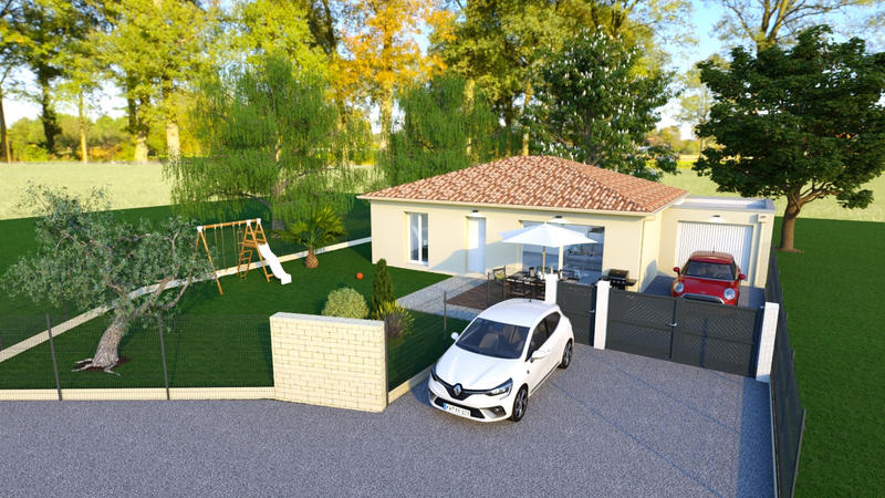 Maison - 75 m² - 3 pièces