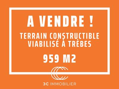 Terrain - 959 m²