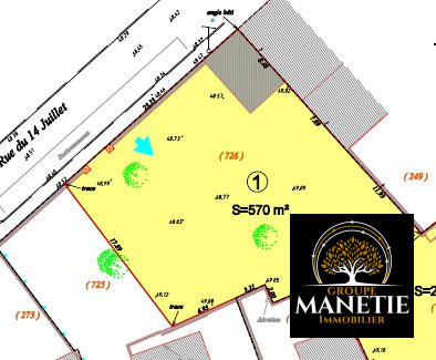 Terrain - 570 m²