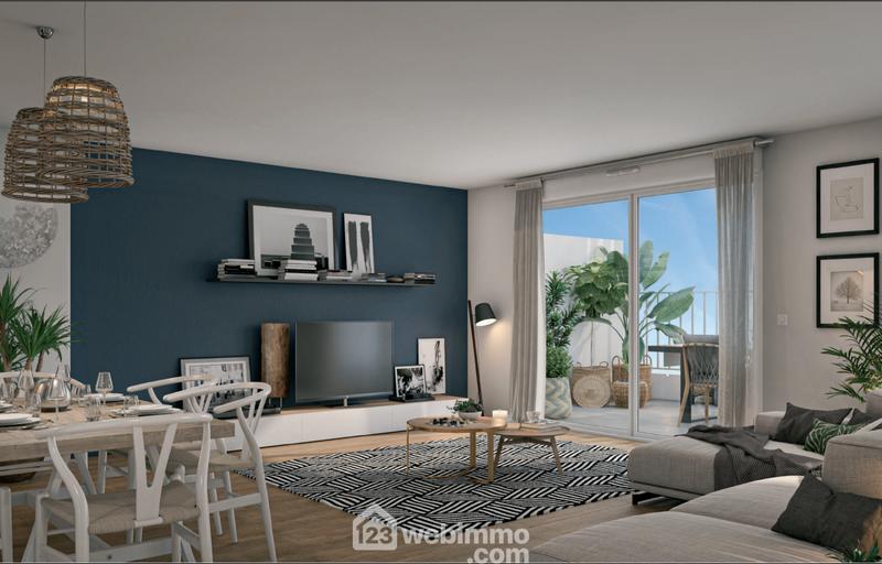 Appartement - 71 m² - 3 pièces