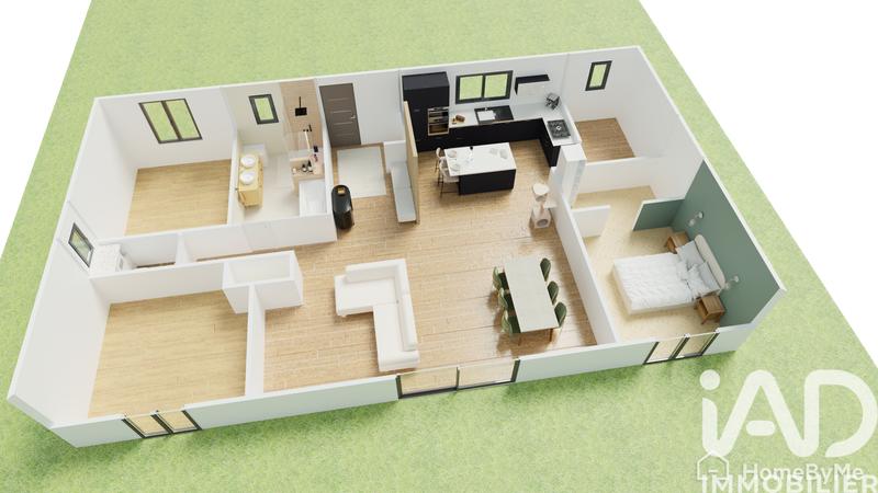 Maison - 108 m² - 5 pièces