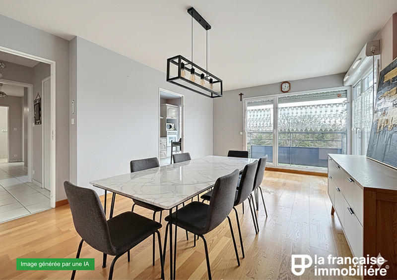 Appartement - 61 m² - 3 pièces