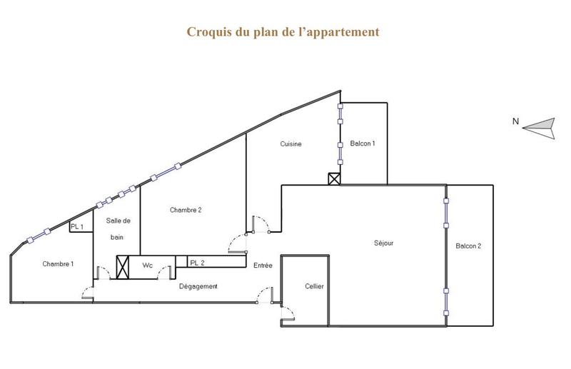 Appartement - 71 m² - 3 pièces