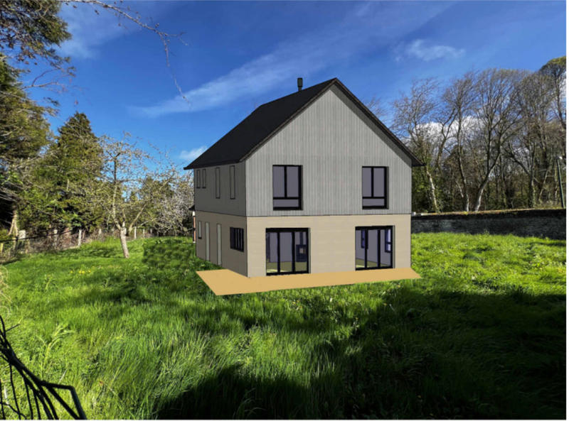 Terrain constructible - 1 100 m²