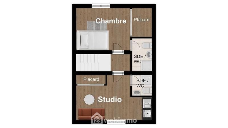 Appartement - 100 m² - 7 pièces