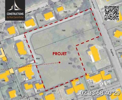 Terrain constructible - 433 m²