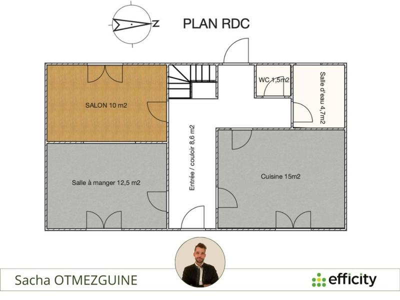 Maison - 84 m² - 5 pièces