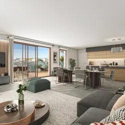 Appartement - 92 m² - 3 pièces