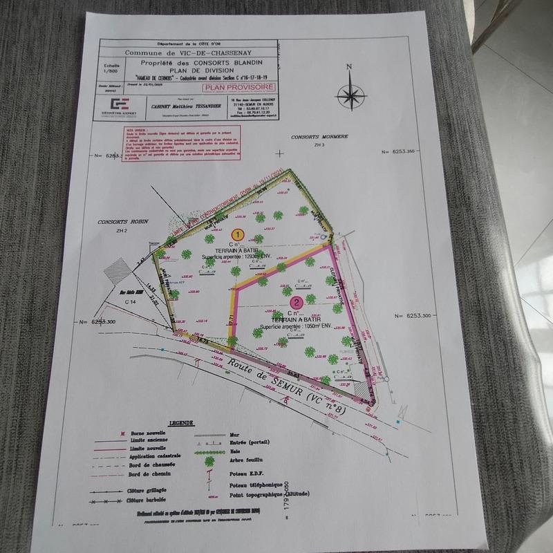Terrain constructible - 1 293 m²
