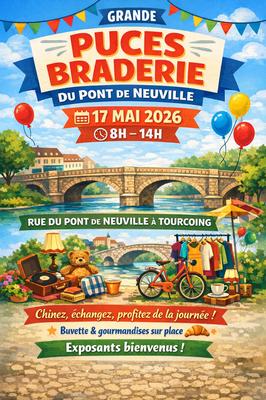 Puces braderie pont de neuville