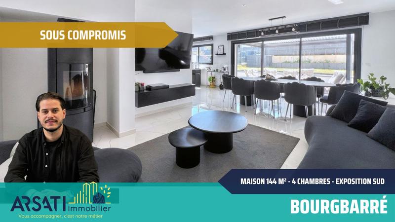 Maison contemporaine - 144 m² - 7 pièces