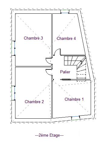 Maison - 92 m² - 5 pièces