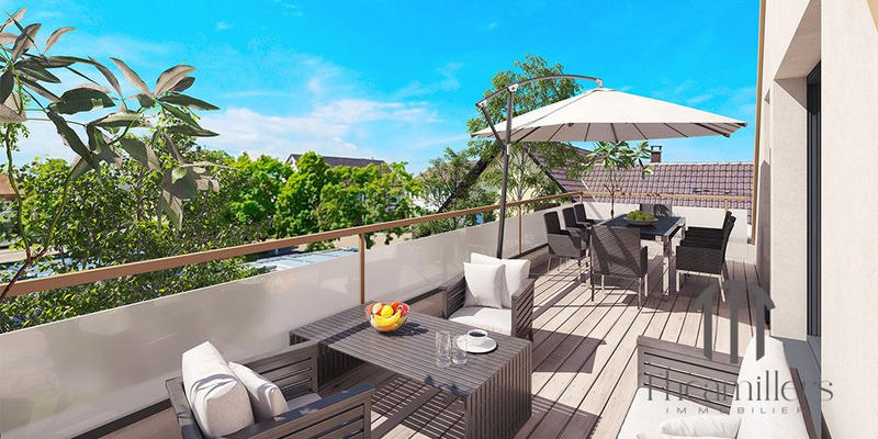 Appartement - 70 m² - 3 pièces