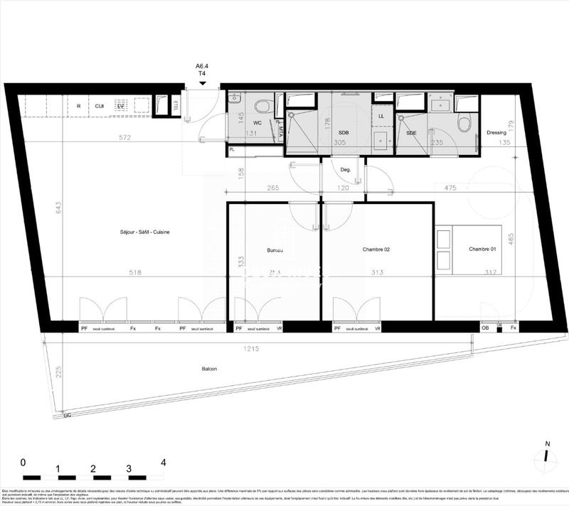 Appartement - 88 m² - 4 pièces