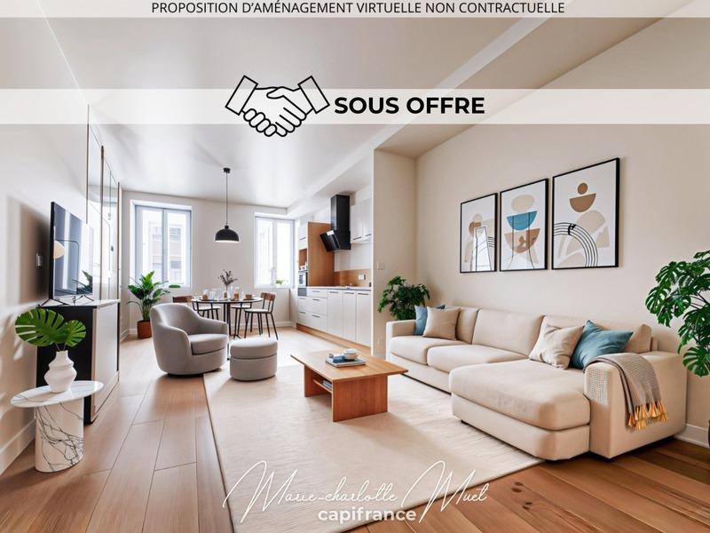 Appartement - 65 m² - 3 pièces