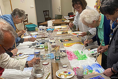 Ateliers Expression Artistique Adultes avec Karin Meilhan