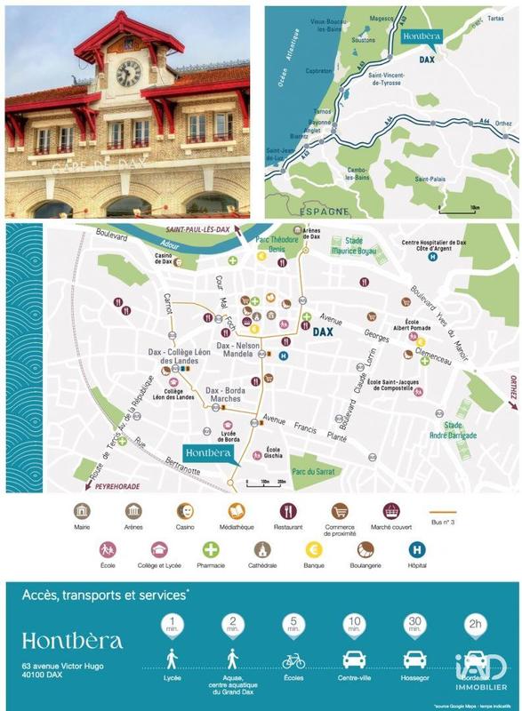 Appartement - 59 m² - 3 pièces