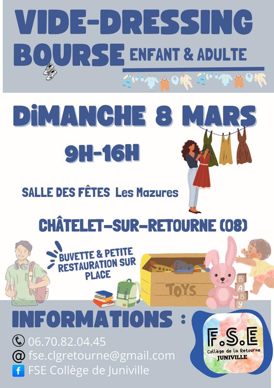 Vide-dressing / bourse enfants et adultes