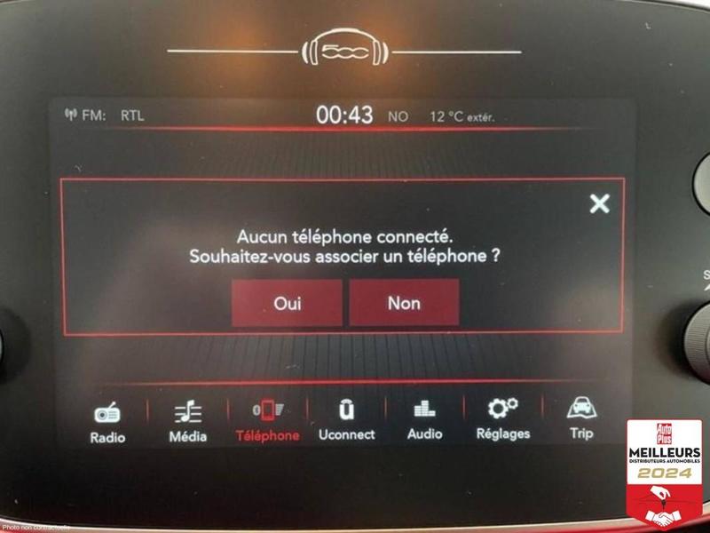 Fiat 500x 1.5 firefly 130 ch s/s dct7 hybrid (red)