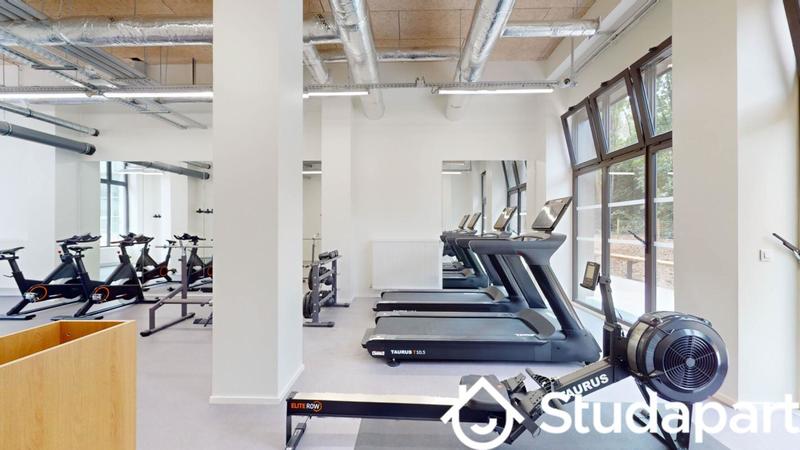 Chambre - 17 m² - 1 pièce