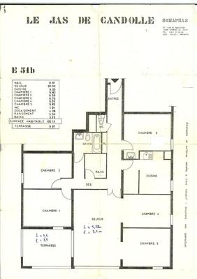 Appartement - 98 m² - 6 pièces