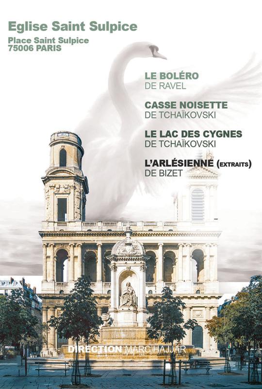 Boléro de Ravel / Casse Noisette / le Lac des Cygnes / l’Arlésienne de Bizet (extraits)