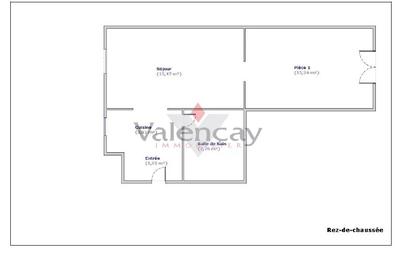 Appartement - 38 m² - 3 pièces