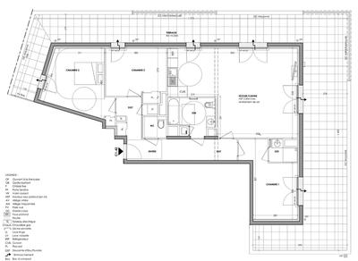 Appartement - 103 m² - 5 pièces