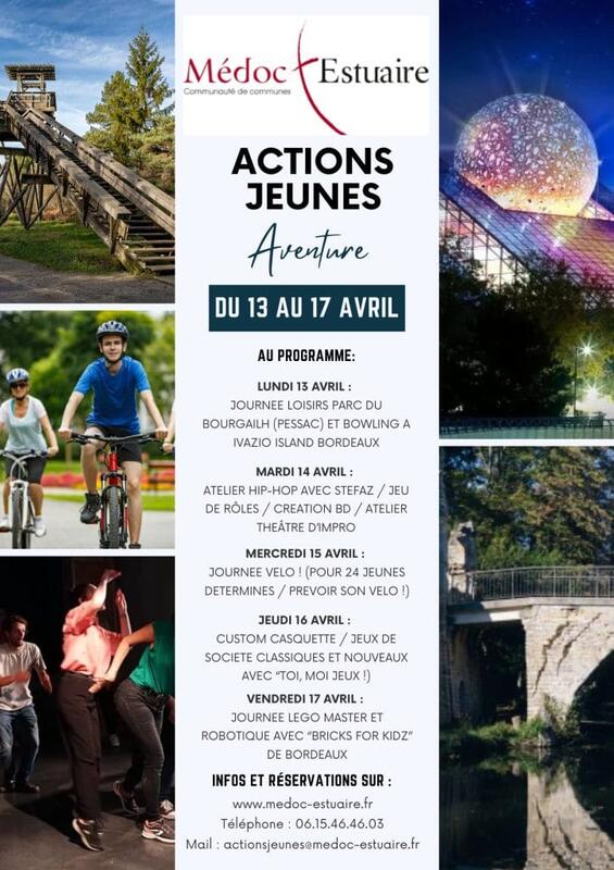 Actions Jeunes Vacances Printemps 2026