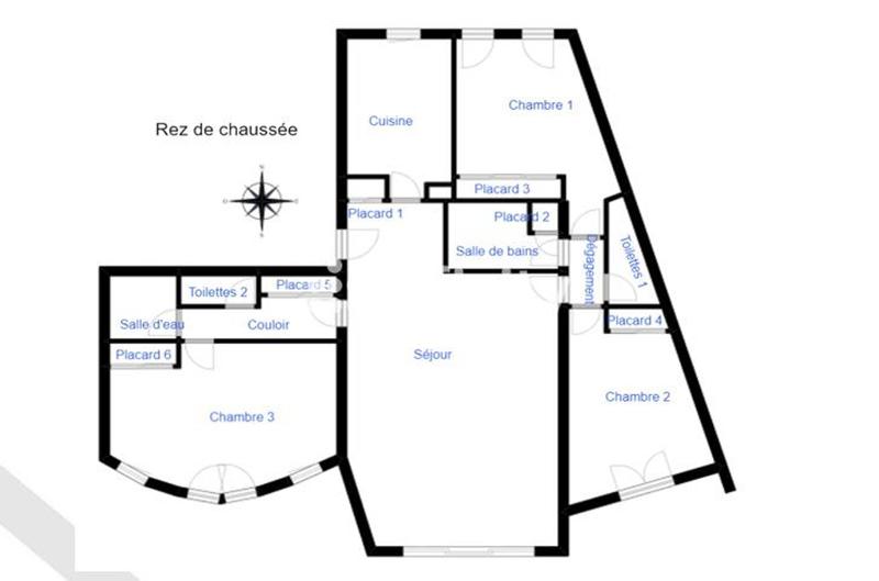 Appartement - 124 m² - 5 pièces