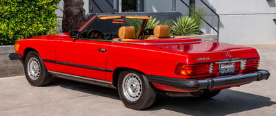 Mercedes Sl 380 380sl cab + hard top