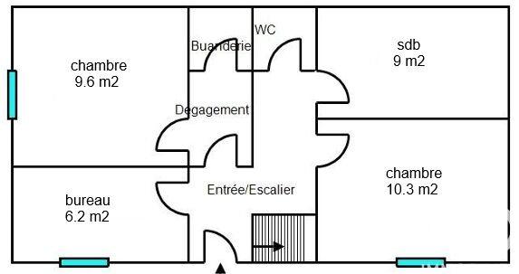 Maison de village - 140 m² - 4 pièces