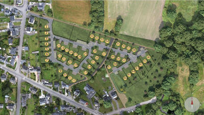 Terrain de lotissements - 301 m²