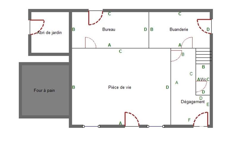 Maison de village - 90 m² - 4 pièces
